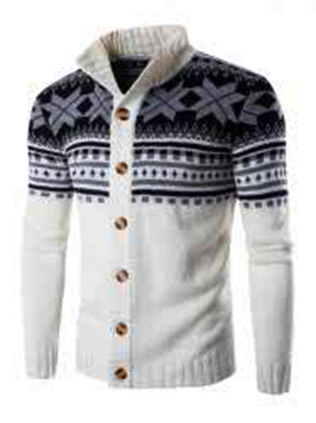mans sweater